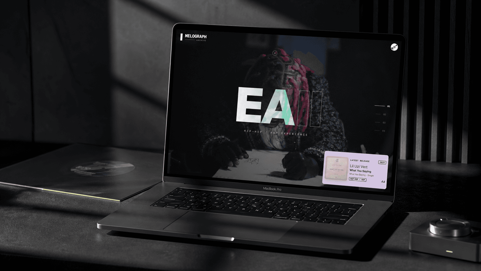 Melograph project cover